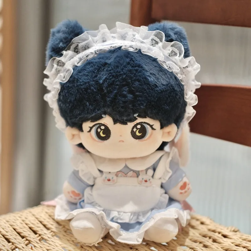 Doll Clothes for 20cm Idol Doll Outfit Accessories Kawaii Maid Suit for Super Star Cotton Dolls Toys Collection Gift