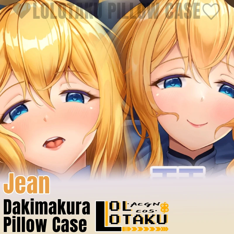 

Jean Dakimakura Genshin Impact Game Sexy Pillowcase Hugging Full Body Pillow Case Cushion Cover Home Bedding Decor Otaku Gift
