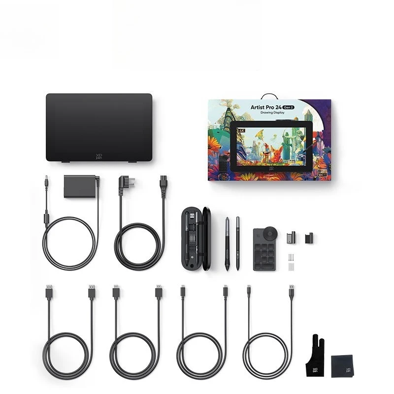 

Digital screen Artist Pro 24 (4K) computer hand-drawn screen, professional drawing large screen tablet