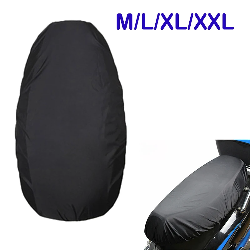 

Motorcycle Seat Cover Waterproof Dustproof Rainproof Sunscreen Motorbike Scooter Cushion Seat Cover Anti-Slip Grid Protection