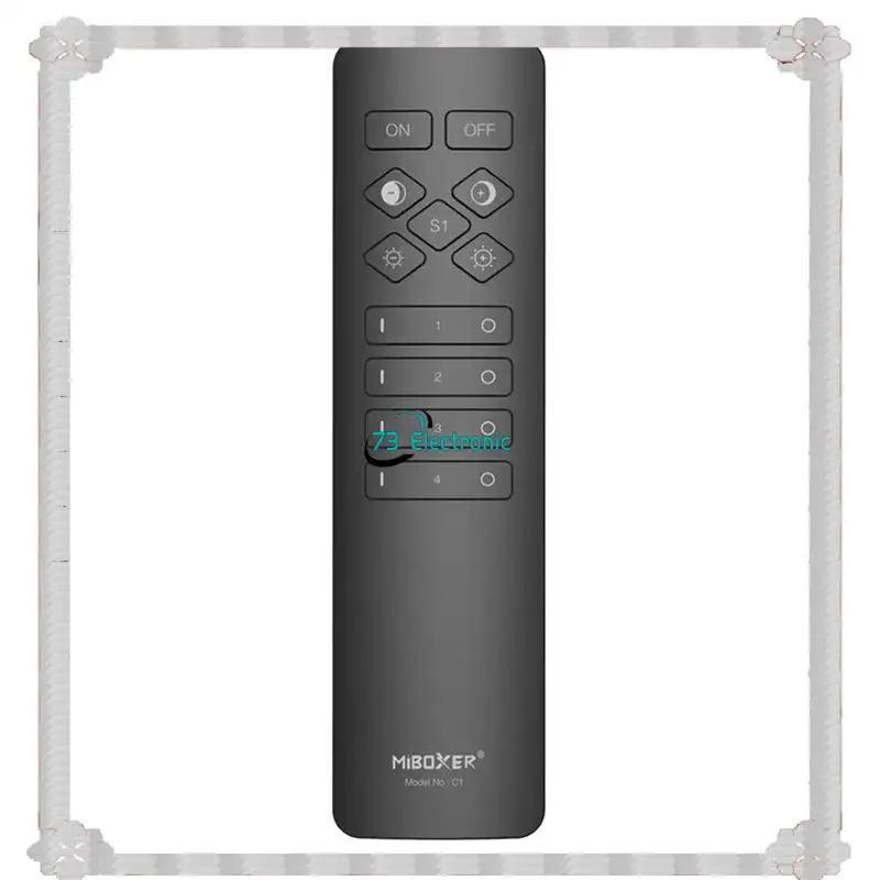 24-Hour Delivery Miboxer 2.4G RF Wireless Remote Controller Brightness Adjustable Lighting Color Temperature RGB+CCT Magnetic Mo