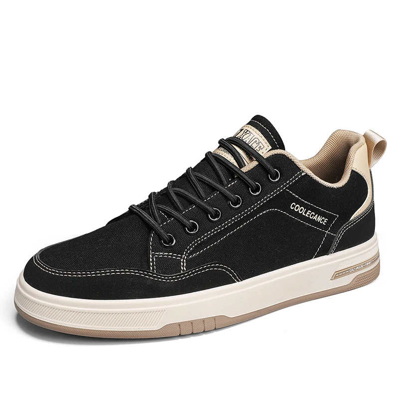 

Men's motorcycle canvas casual sports board shoes, fashionable casual shoes, comfortable and versatile men's shoes