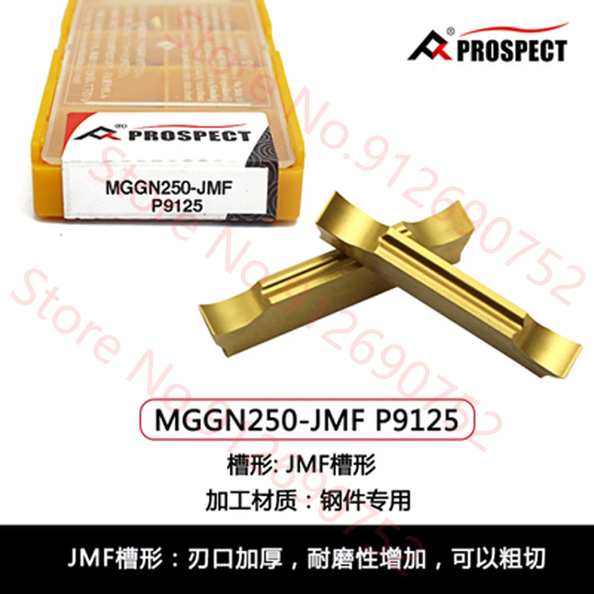 

PROSPECT MGGN200 MGGN250 MGGN300 MGGN350 MGGN400 MGGN500 MGGN600-JM PT3000 P6522 P9035 P6215 Carbide Insert MGGN Inserts
