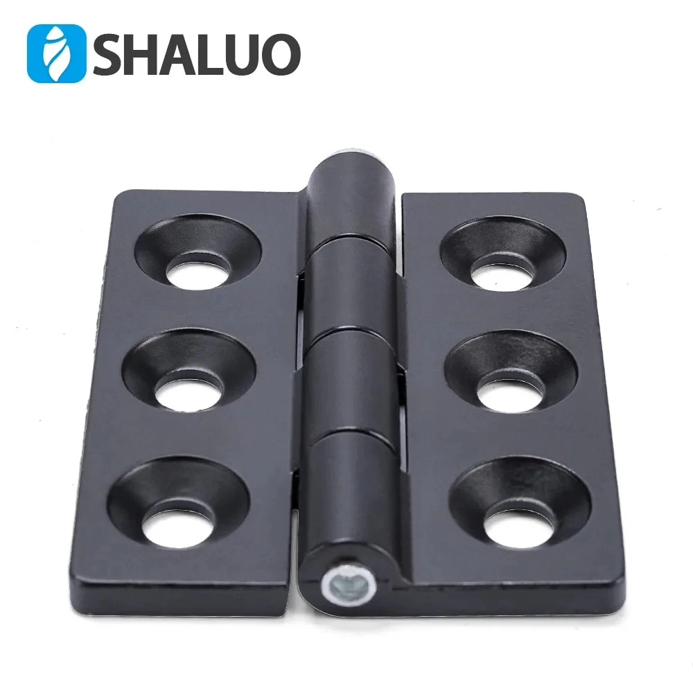 

6 Holes Generator gate hinges For Sound Proof Genset 5mm Thickness