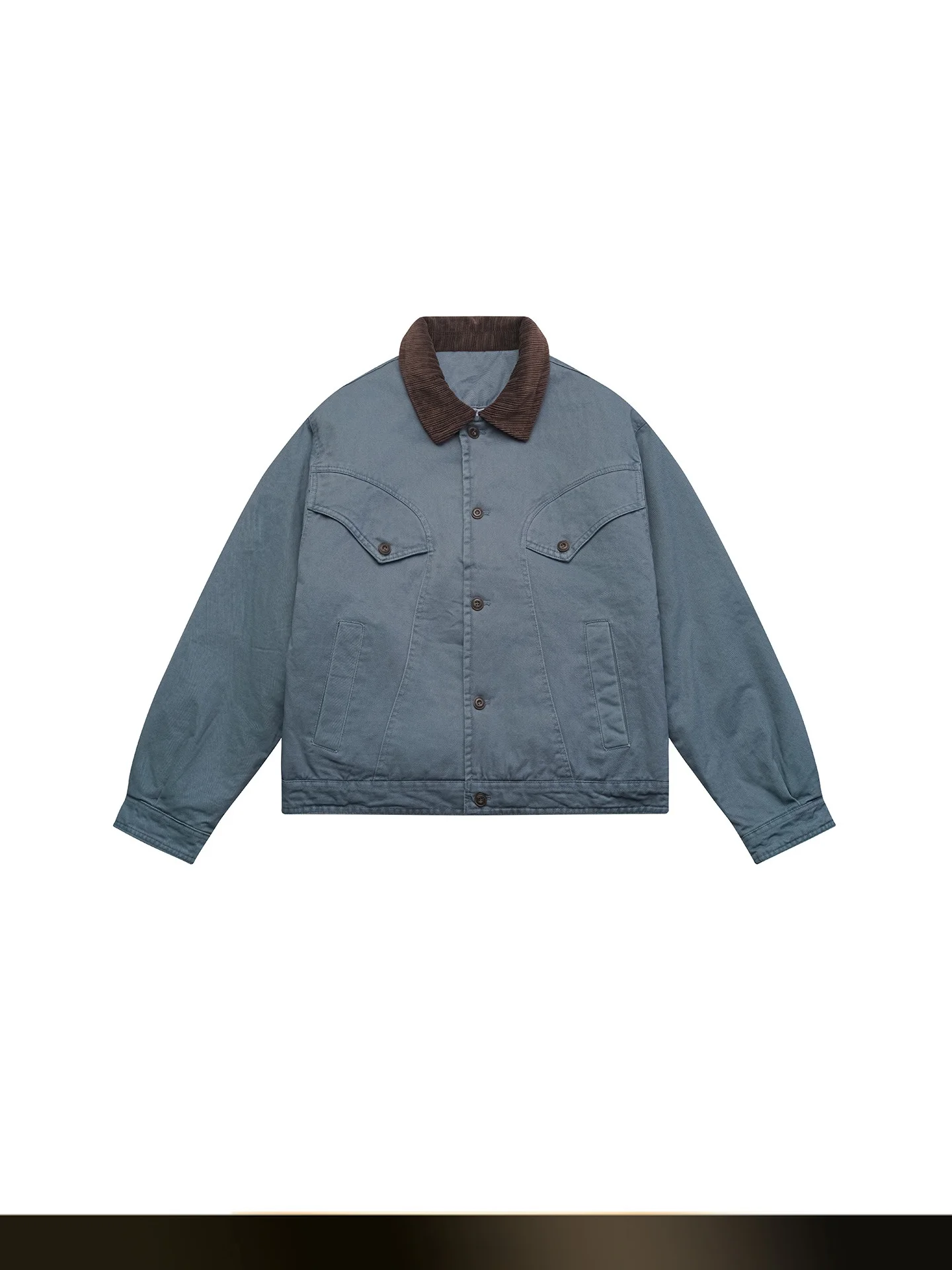 

Ретро-куртка в японском стиле с цветными вставками, свободного кроя, теплая, из хлопка, в стиле Детройт, молодежная, повседневная, на пуговицах