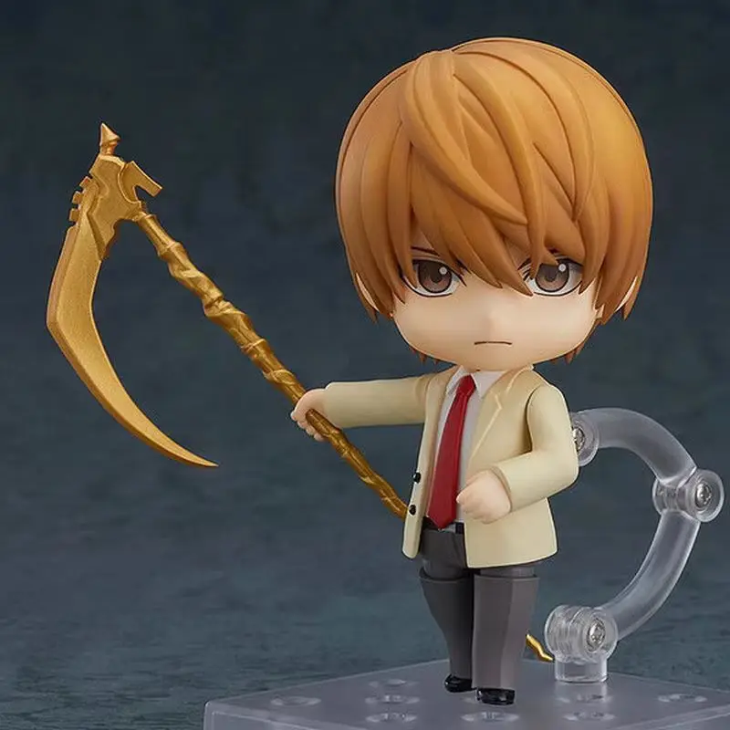 Death Note L Yagami Light 10cm Movable PVC Nendoroid Anime Action Figures Collectible Model Desktop Ornament Anime Fans Gifts - view 5