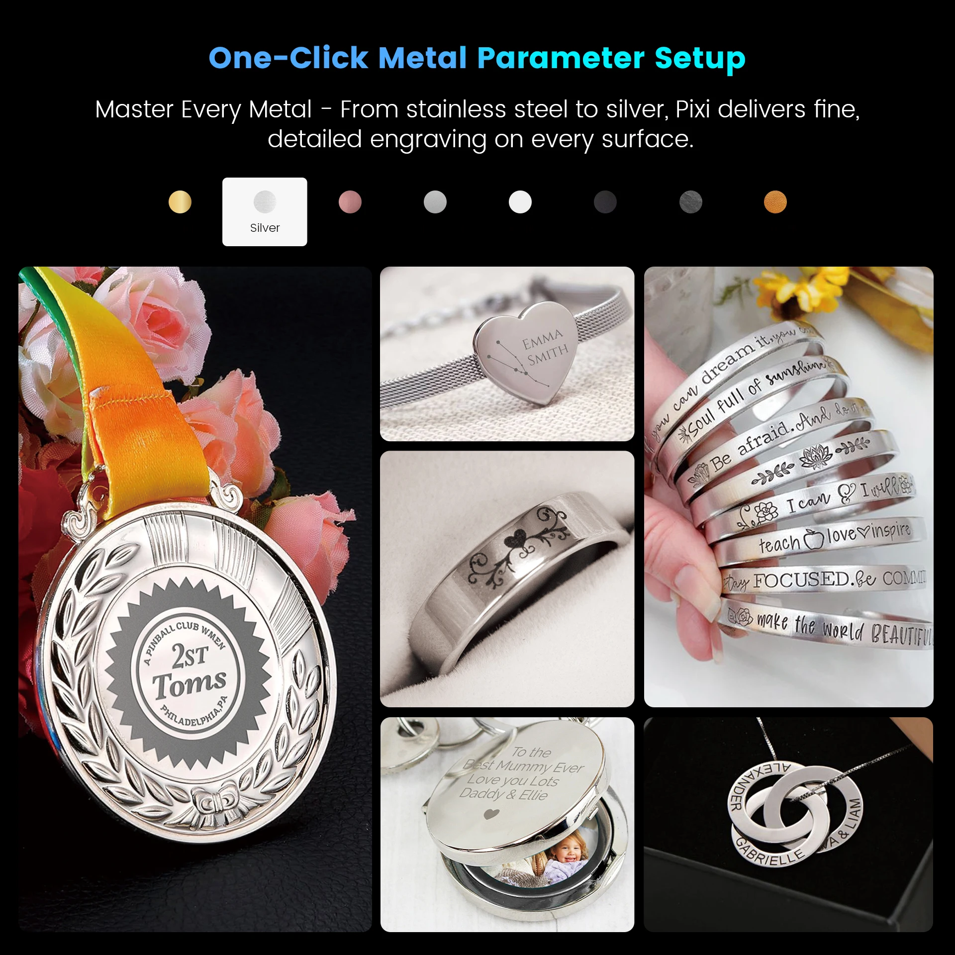 AlgoLaser 1064nm Infrarossi Incisione Laser Touch Screen Strumenti di Scrittura a Mano per Oro Nastro Rame Gioielli Alluminio Metallo Plastica