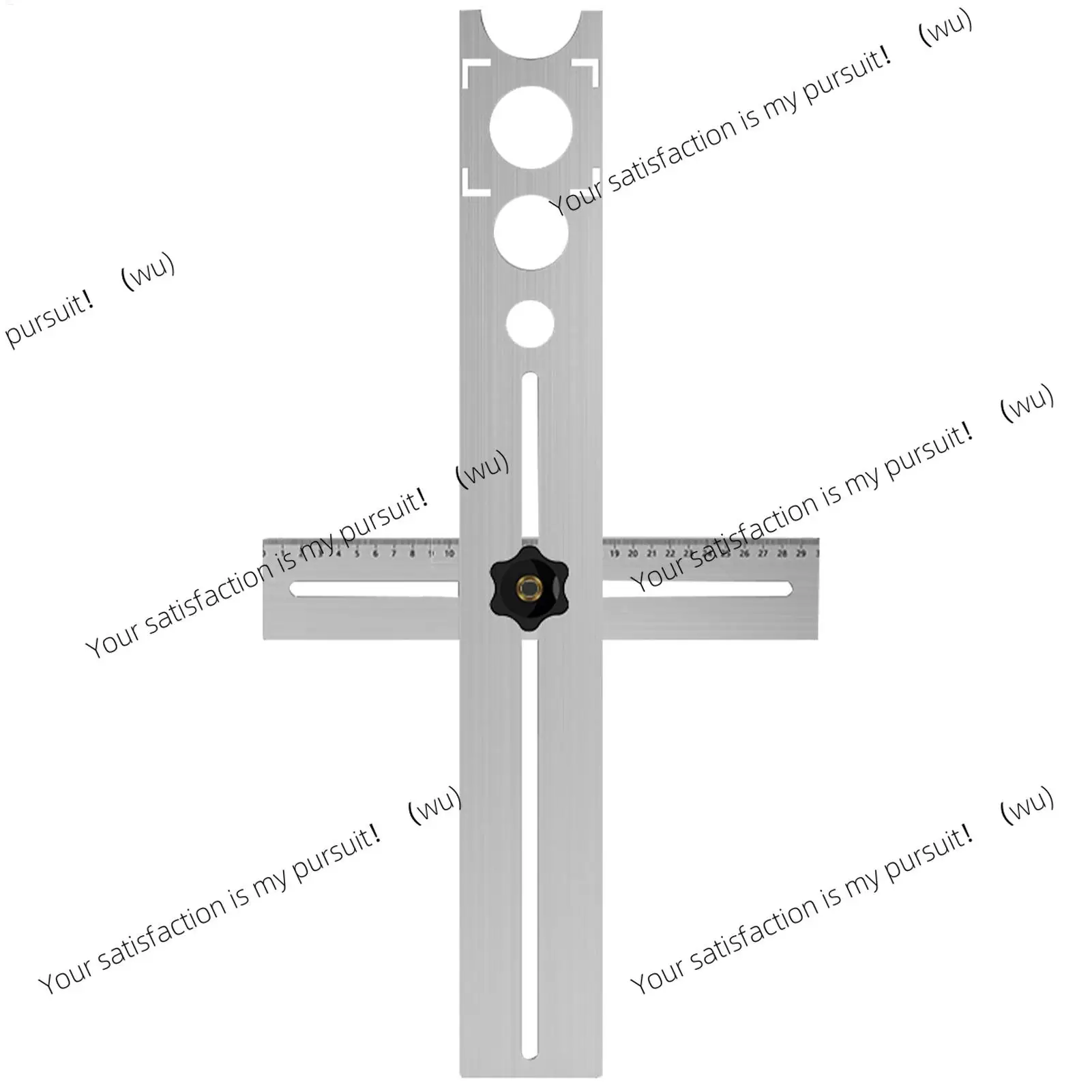 Drilling Guide Portable Stainless Steel Marble Punching Tool Measuring Range 300mm Precision Template 25mm/40mm/45mm/55mm/60mm