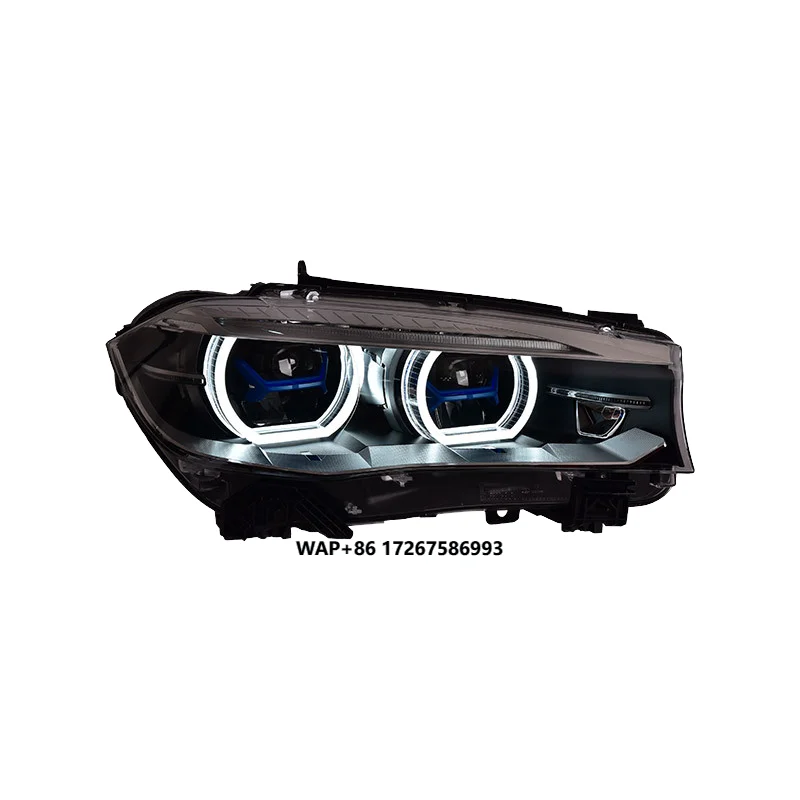 

Car Styg Headlights for X5 X6 F15 F16 Headlight 2014-2018 Head Lamp Drl LED Projector Lens Auto Accessories