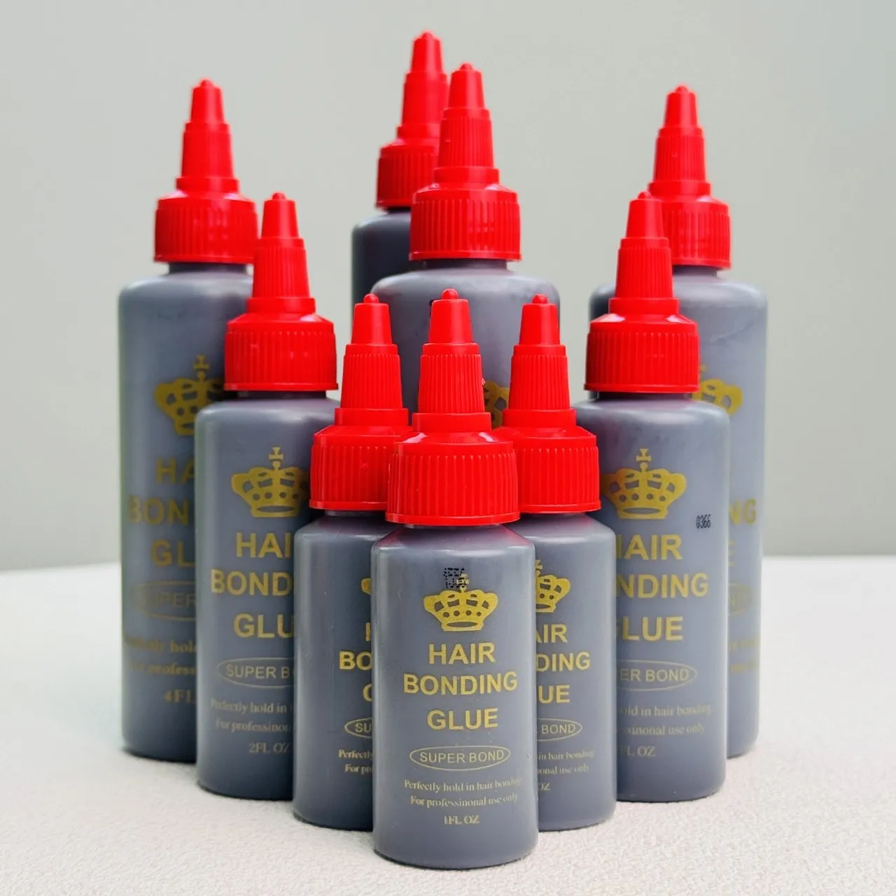 1/2/4OZ Waterproof Hair Weaving Bonding Glue Strong Hold Hair Extensions Adhesives For Salon Professional Hair Wig Bonding Glue
