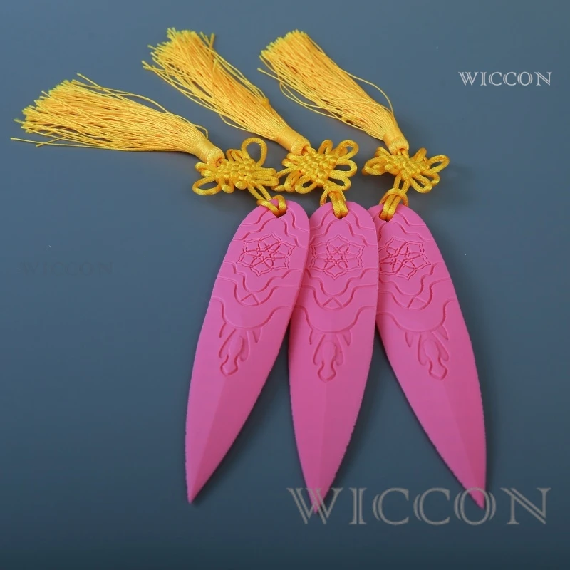 1/3/6 pcs Kpop Demon Hunters Zoey Purple Blue Pink Darts Throwing Knife Demon Hunter Accessory Custom For Halloween Party Girls