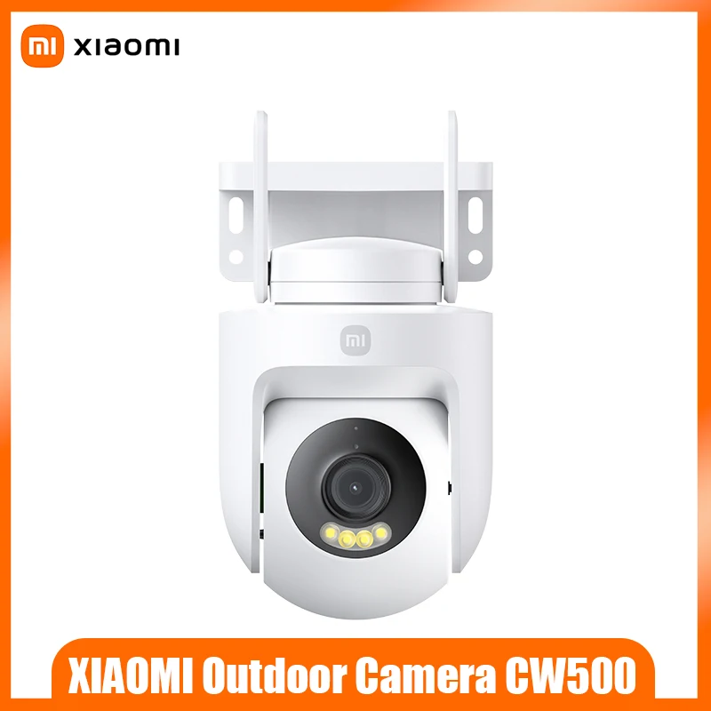 

Xiaomi Outdoor Camera CW500 3K Ultra HD Full-Color Night Vision Wi-Fi 6 IP66 Rainproof AI Human Detection Audio-Visual Alarms