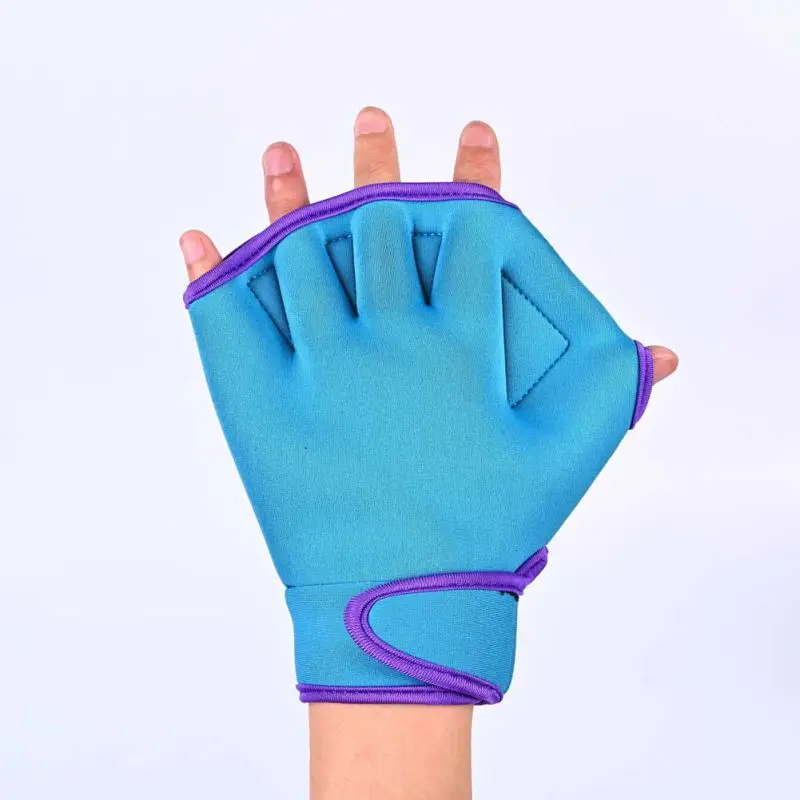 ZDMATHE Swimming Gloves Snorkeling Diving Swimming Paddles Scratch-Resistant Hand Guard