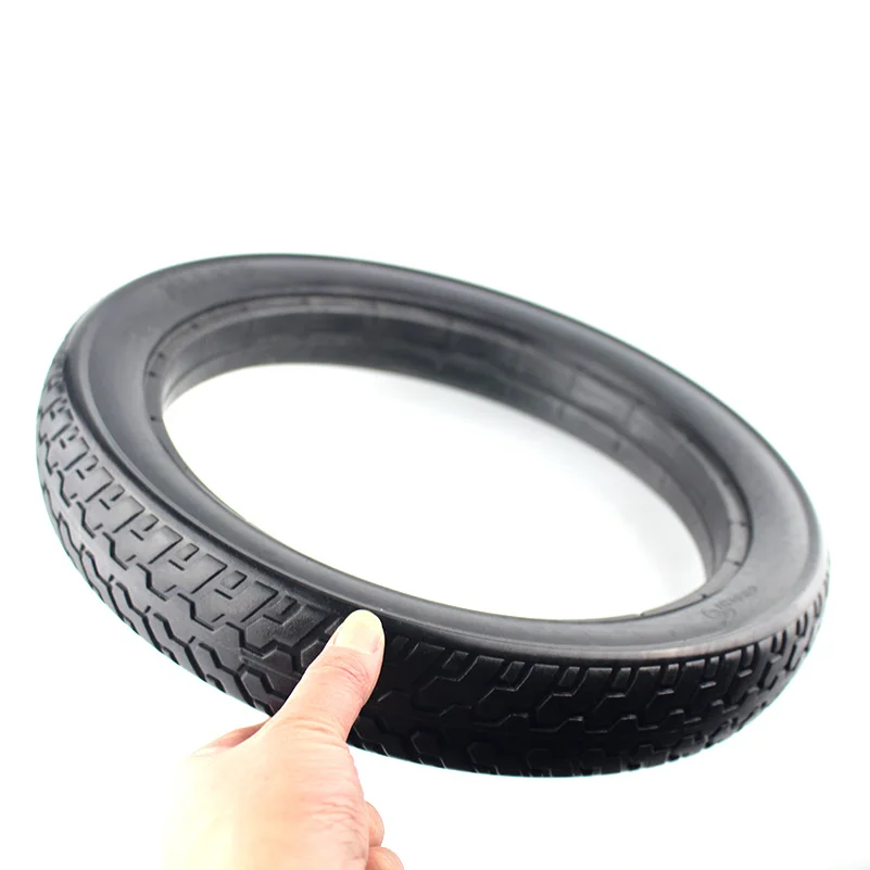 Newest Solid Rubber Electric tire 14*2.125 Electrombile Solid Tyre 14x2.125 Inflation-free Tire good quality