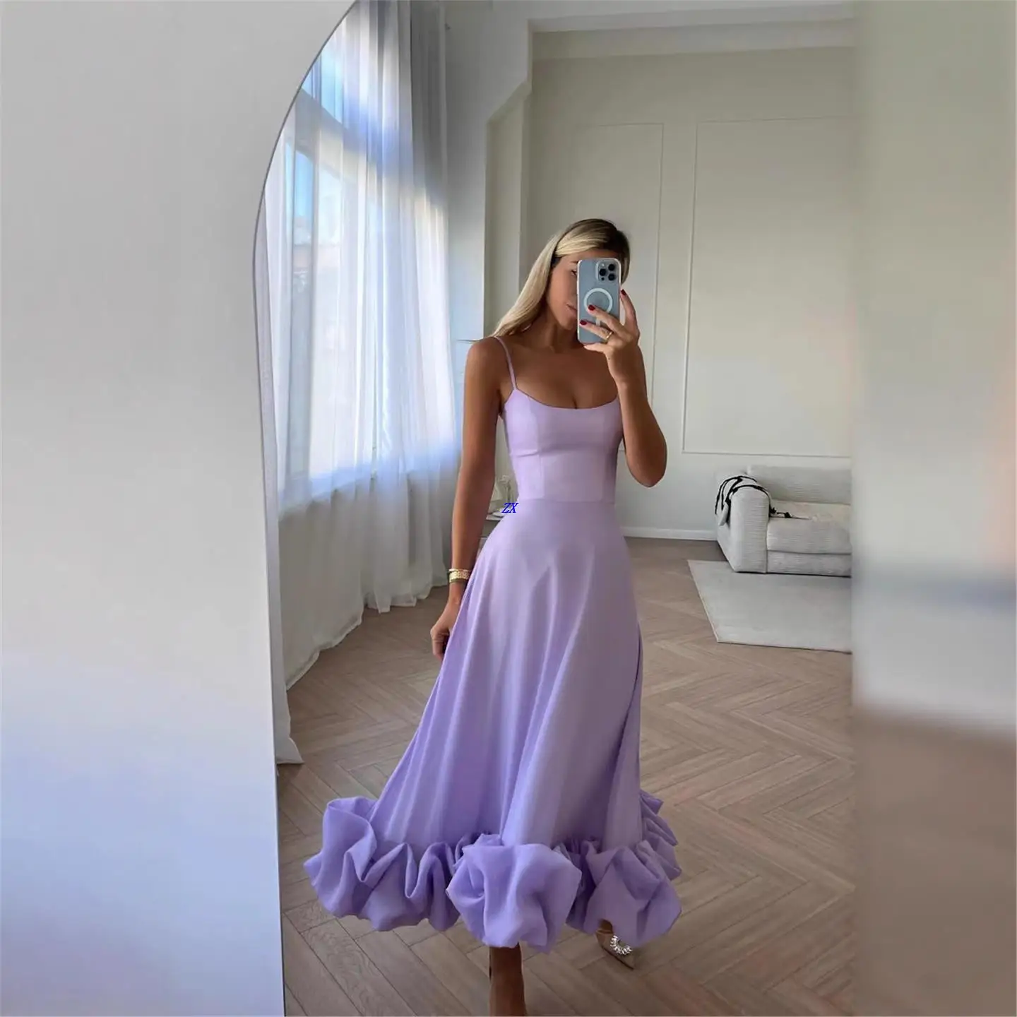 Vestido de Noche E con Hombros Descubiertos y Falda Floral de Cintura Alta para Mujer, Colección 2023, Moda Urbana de ...