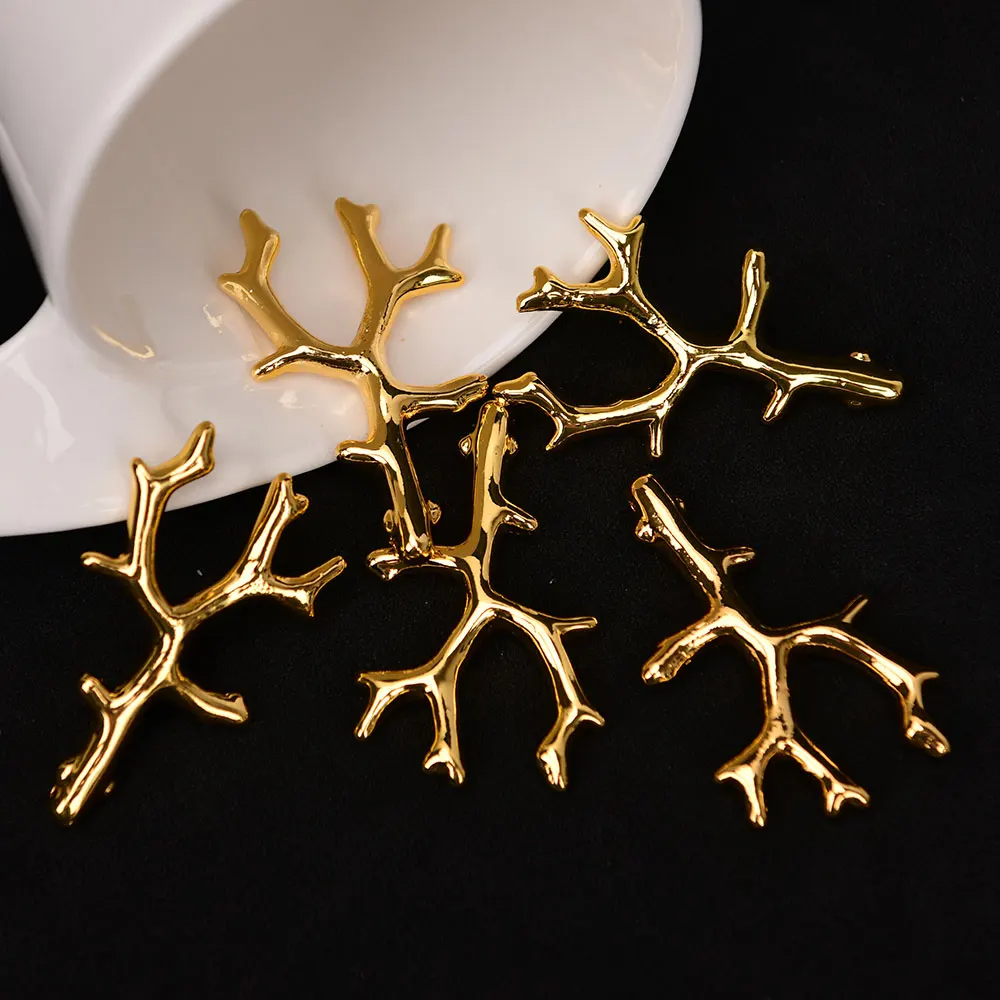 

APDGG N151 5 Pcs Resin Branch Pendant Charms For Jewelry DIY