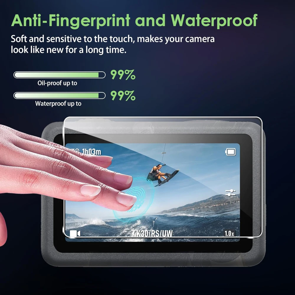 ل DJI Osmo Action 6 واقي للشاشة الزجاج المقسى غطاء للعدسات غطاء حقيبة واقية ل DJI Action 6 الملحقات #4
