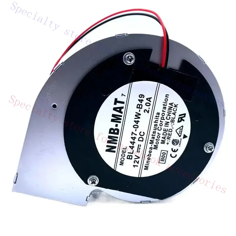 AAA+ Original For NMB BL4447-04W-B49  11028 12V 2A 2wire Turbine Centrifugal Fan Blower Metal Frame,High Tempreture Resistence