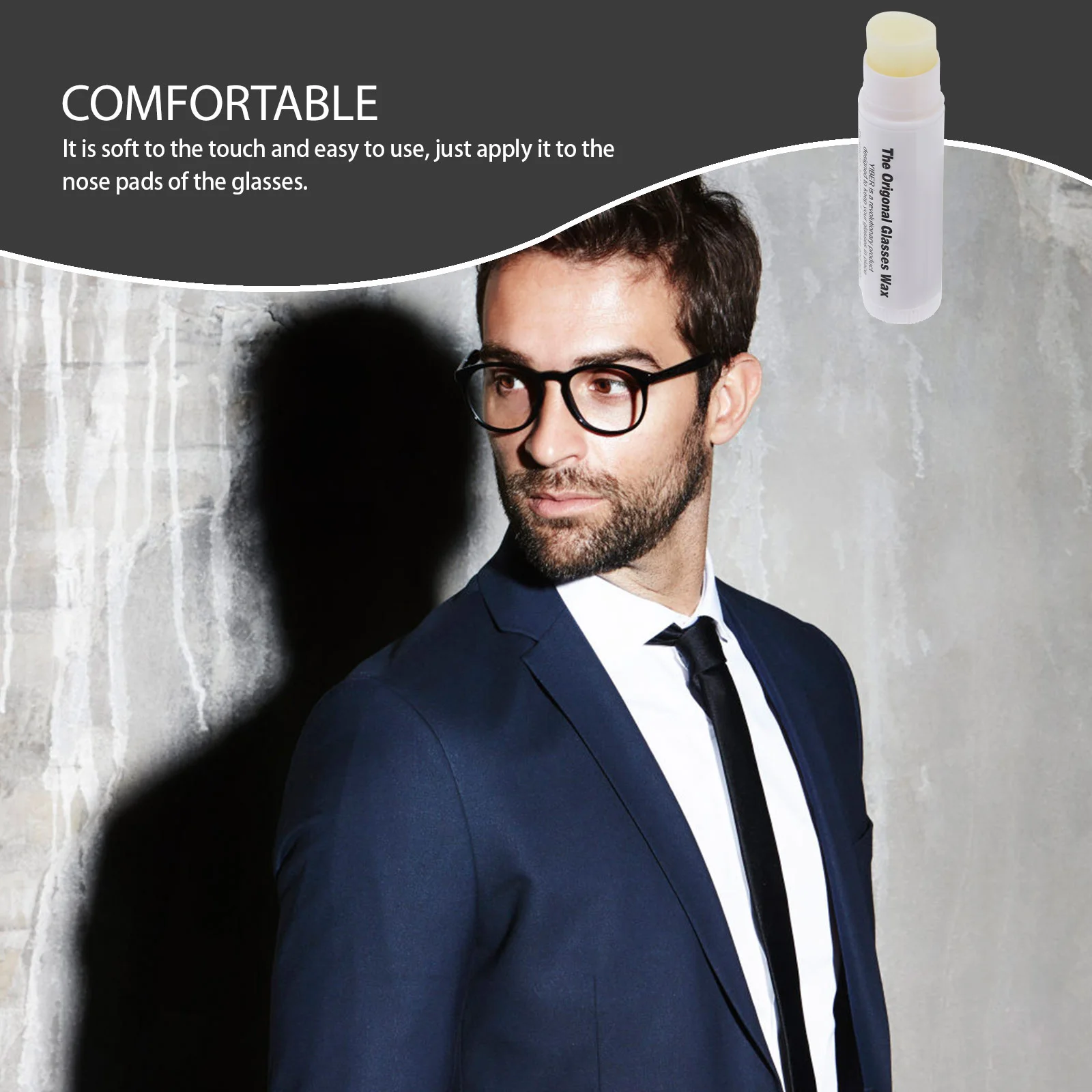 

Anti-slip Nose Pad Wax for Glasses White Portable Non-dropping Travel Tool Suitable Most Frames Plastic Metal glasses accessory