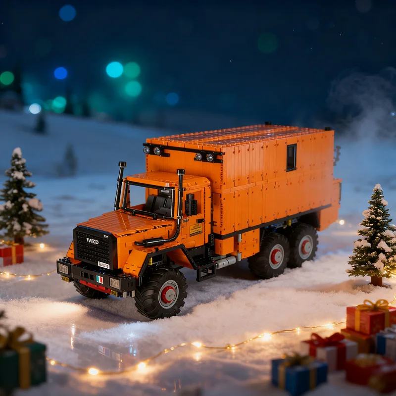 

5138pcs MOC Iveco PA 330 30 Overland Technical Model Building blocks Architecture toys Christmas gifts Education Kids creative