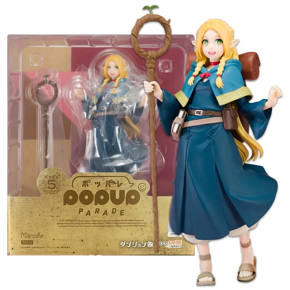 17CM Anime Dungeon Meshi Marcille Donato Figure Standing Delicious in Dungeon Model Action Figure Doll PVC Toy Gift