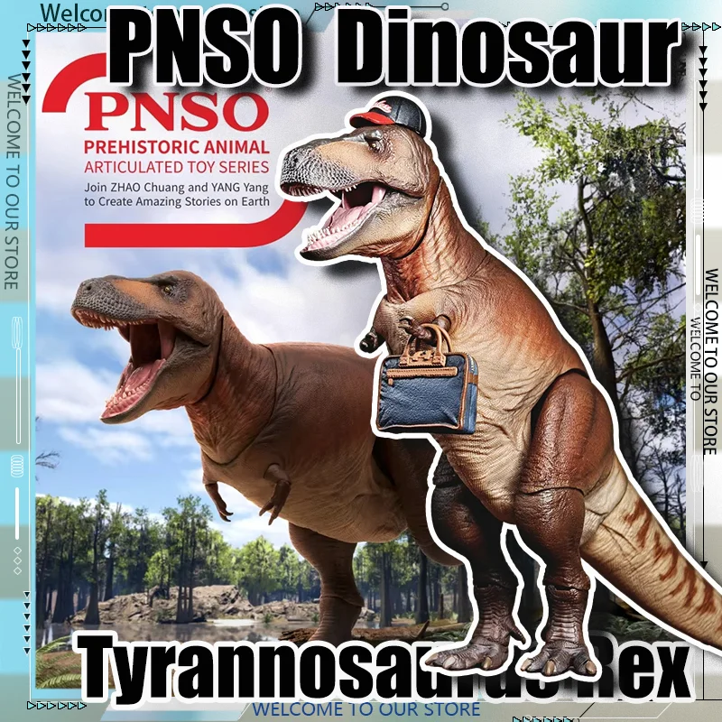 

PNSO Tyrannosaurus Rex Cameron 1/35 Action Figure Toy Collection Model Educational Dinosaur Toy Kids Learning Birthday Gift