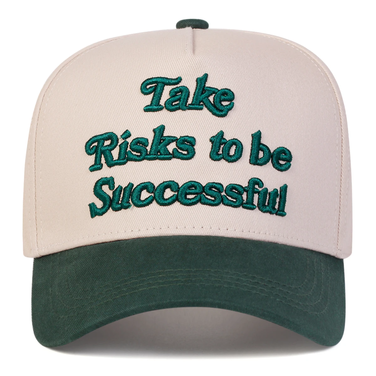 Unisex Take Risks To Be Successful Embroidery Baseball Caps Spring Autumn Outdoor Adjustable Casual Hats Sunscreen Hat
