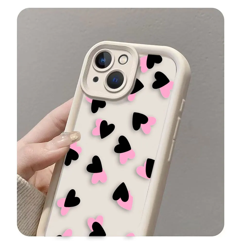 المحبة القلب الفن قضية الهاتف ل Redmi ملاحظة 8 9 9T A1 A2 A3 A5 9A 9C 10A 9T 10 10C 12 12 12C 13 13C 14C K30 K40 K50 K60 حالة قذيفة