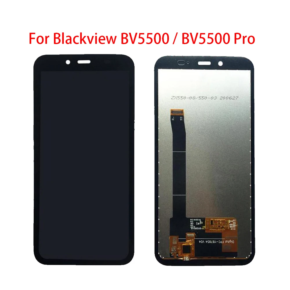 Imagem -05 - Tela de Toque Lcd para Blackview Montagem Digitalizador Ferramentas de Reparo Bv4900 Bv5000 Bv5100 Bv5500 Pro