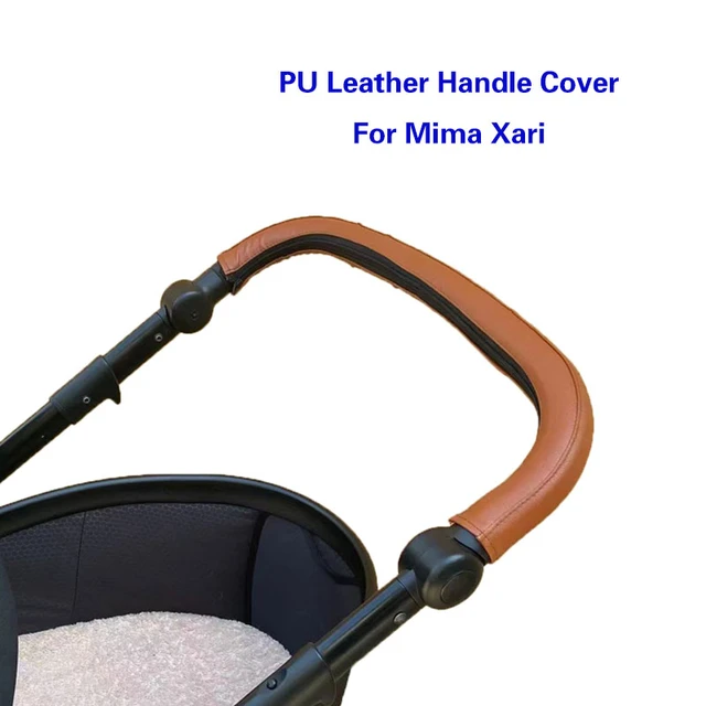 Leather pushchair handle covers best sale