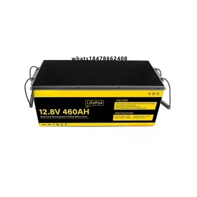 

Stock lithium battery 12.8V 460Ah high rate A-level + battery waterproof IP67 LiFePO4 car audio energy storage 5-year warranty