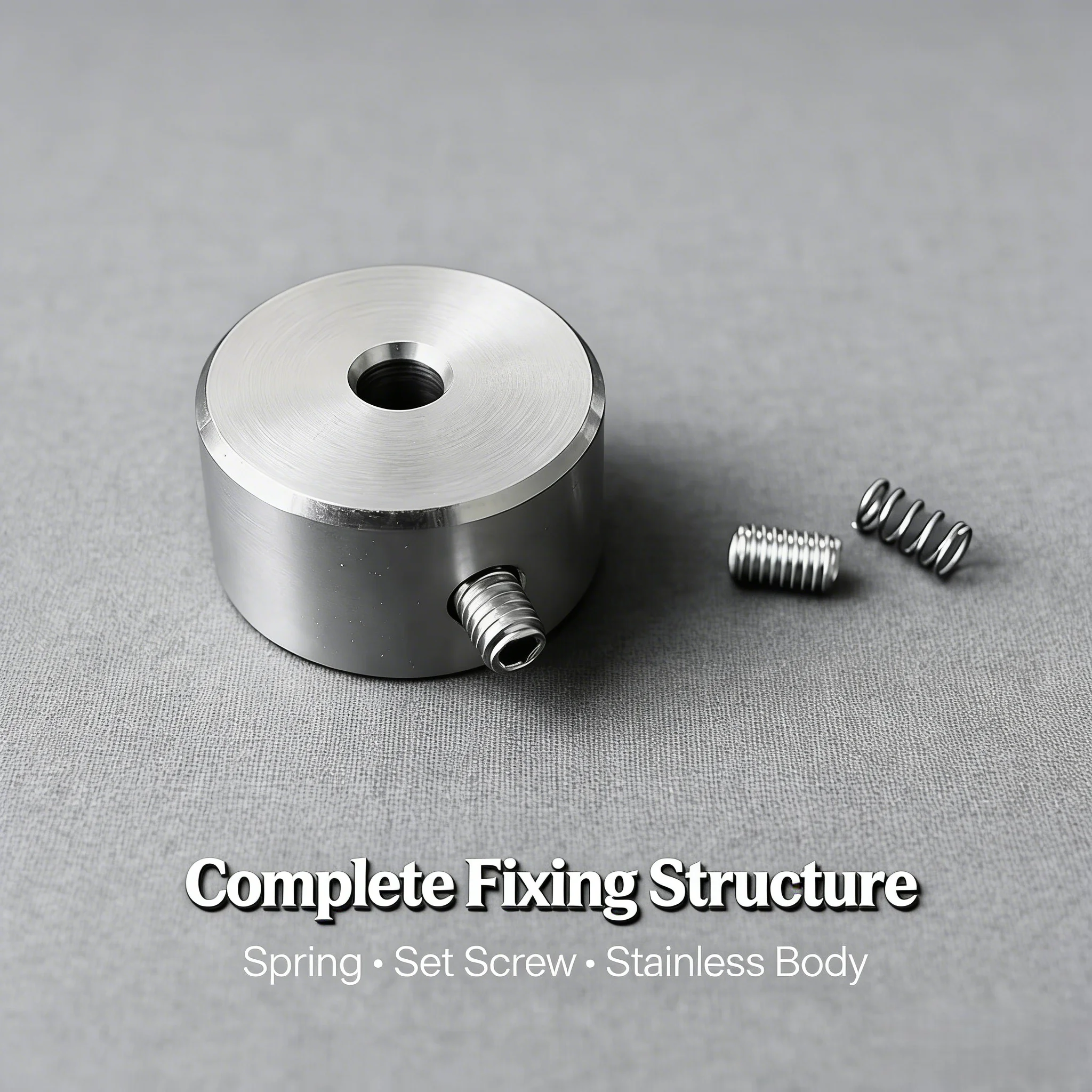SME 3009 3010 3012 Auxiliary Counterweight CNC Stainless Steel Spring Set Screw Precision Balance Weight