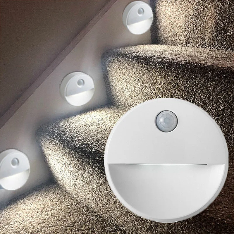 PIR Motion Sensor LED Novelty Wall Ceiling Night light Cabinet light wall lamp For Wardrobe bedroom kitchen washroom lighting