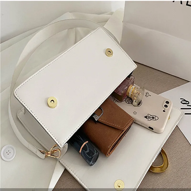 New Luxury Designer Handbag New Female Shoulder Underarm Small Bag Fashion Pu Leather Casual Crossbody Tote Bags for Women