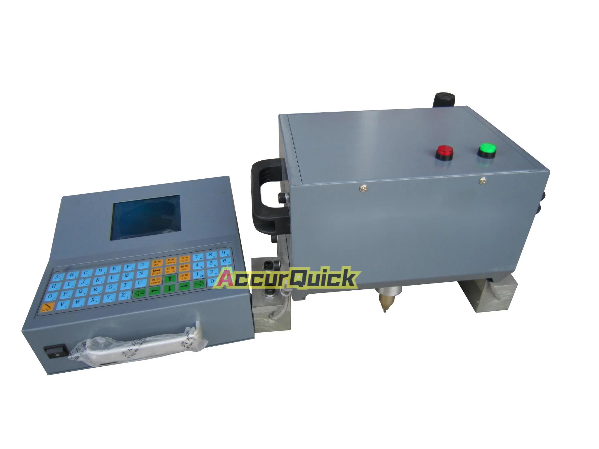 Pneumatic Handheld Dot Peen Marking Machine for Automobile Frame VIN Marking Engraving