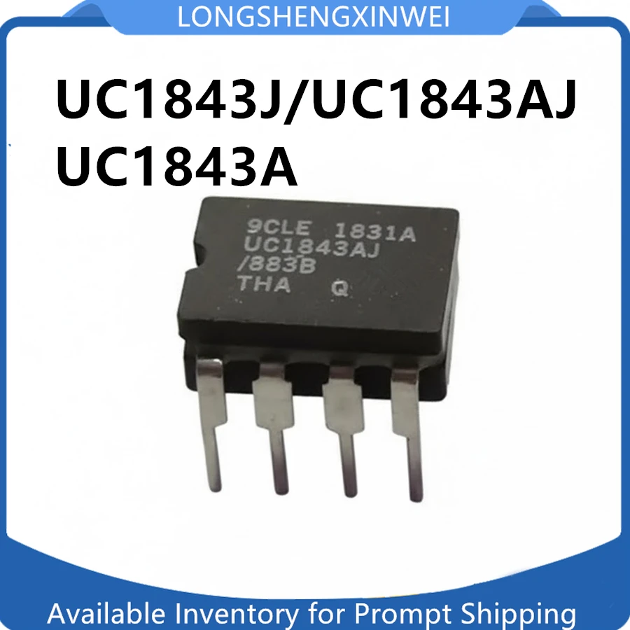1PCS New Original UC1843J UC1843AJ UC1843A CDIP8 Direct Insertion Ceramic Sealed Current Mode PWM Controller in Stock