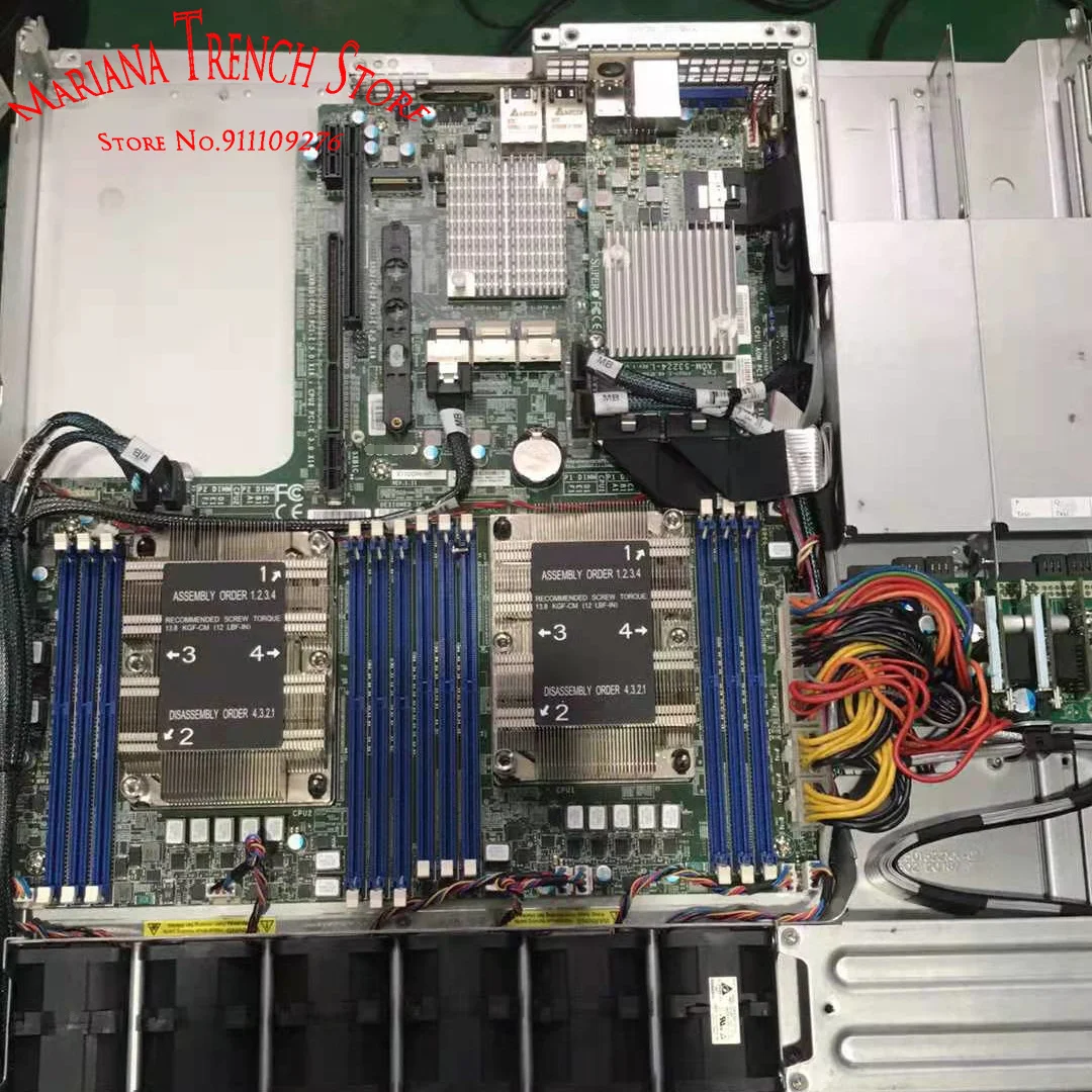 X11DDW-NT for Supermicro Motherboard Xeon Scalable Processors LGA-3647 DDR4 Dual LAN With 10Gbase-T From C622