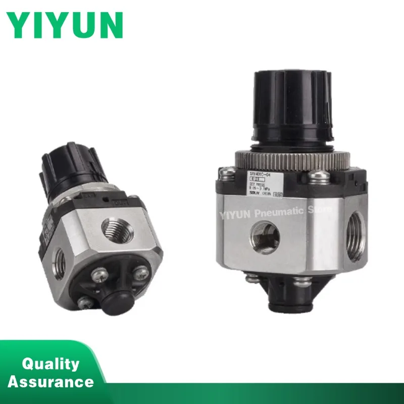 1pc SRH Series SRH4100-04 SRH4110-04 SRH4010-04 SRH3100-02 SRH3110-02 316 Stainless Steel Clean Type Pressure Reducing Valve