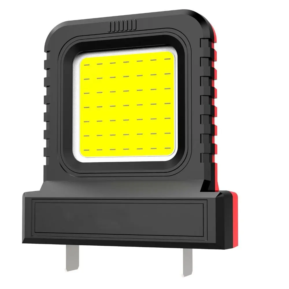 Luce da lavoro a lunga durata 21V Interfaccia regolabile Fascio ampio Alimentato a batteria Proiettore Luce di emergenza senza fili Riparazione automatica