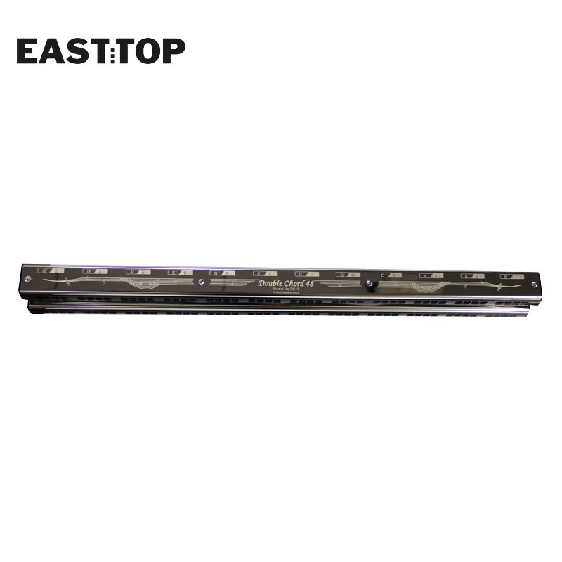 EASTTOP PE10 Harmonica 48 Long Chord Adult Band Group Professional Performance Playing Instruments