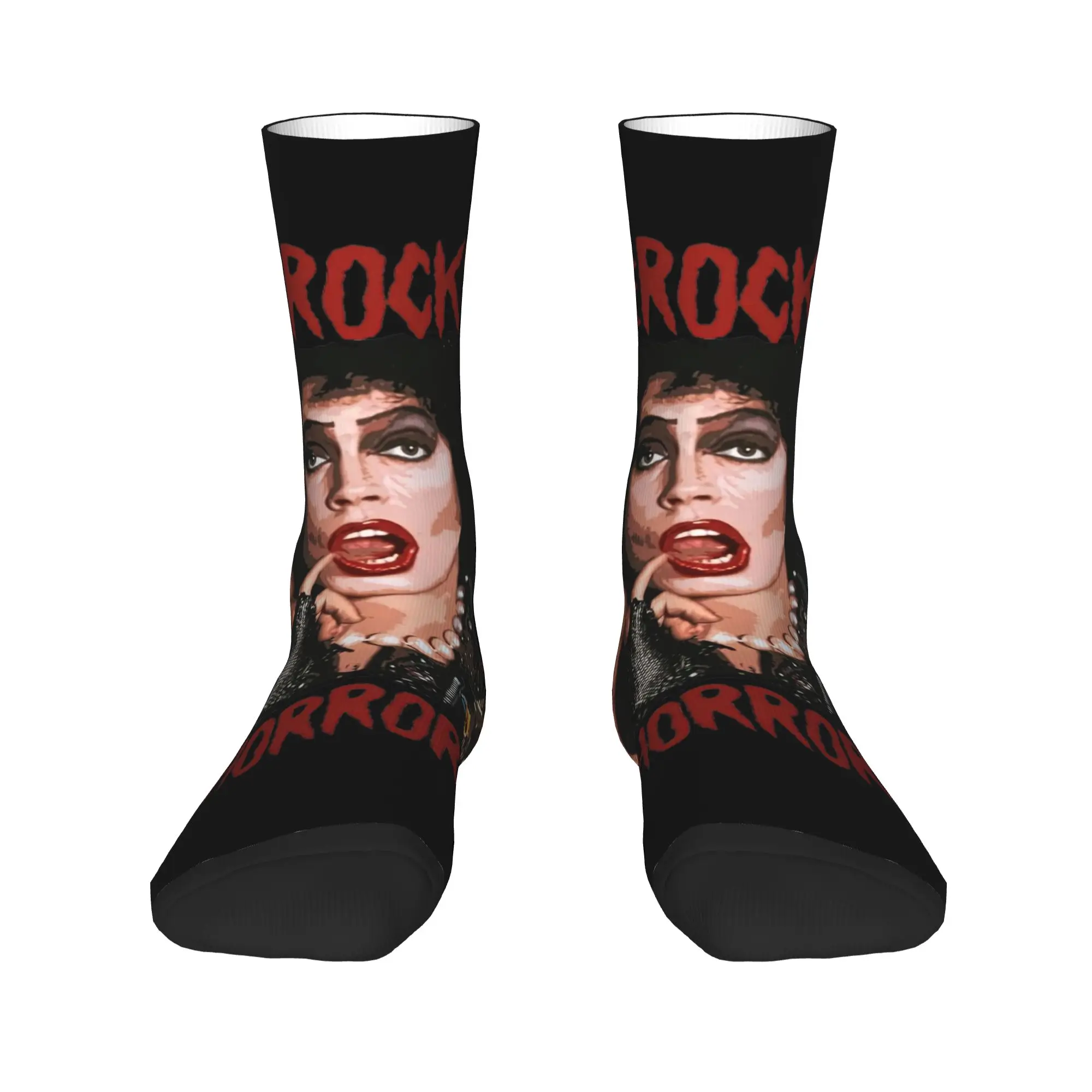 Autumn Winter Harajuku Women Men The Rockys Horror Picture Show Socks  Non-slip Basketball Socks
