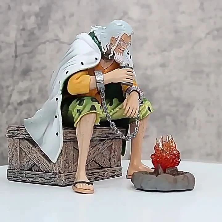 ฟิกเกอร์อนิเมะ วันพีซ แอ็คชั่นฟิกเกอร์ ซิลเวอร์เรย์ลีย์ โมเดลของตกแต่ง วันพีซ โมเดลของเล่นเด็ก ของขวัญวันเกิดสำหรับแขก