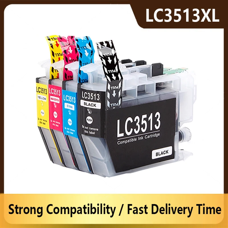

LC3511 LC3513 Compatible Ink Cartridge For LC3513XL Brother MFC-J690DW MFC-J890DW DCP-J572DW Printer