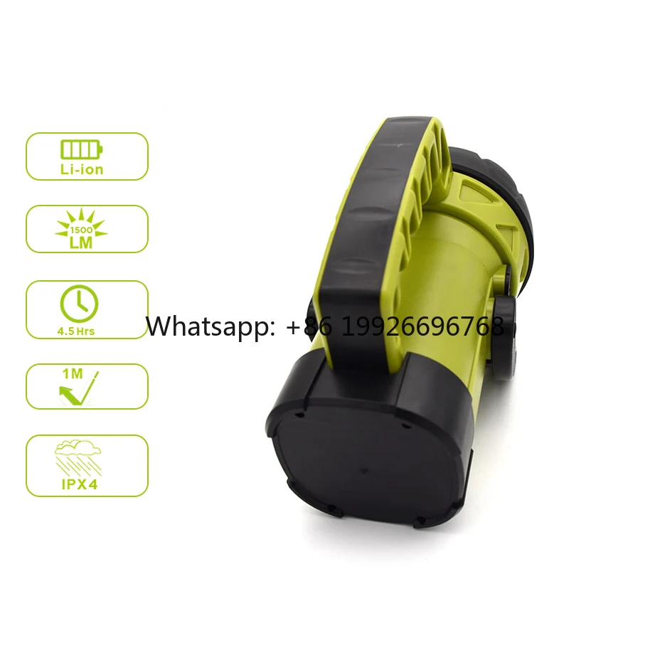

Rechargeable LED Flashlight Hunting Searchlight Handheld Lamp