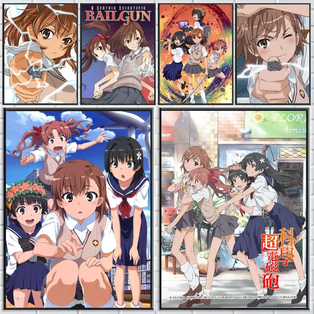 C-Certain Scientific R-Railgun Poster HD Self-adhesive Waterproof Paper Sticker Suitable For Living Rooms Bedrooms Home Decor
