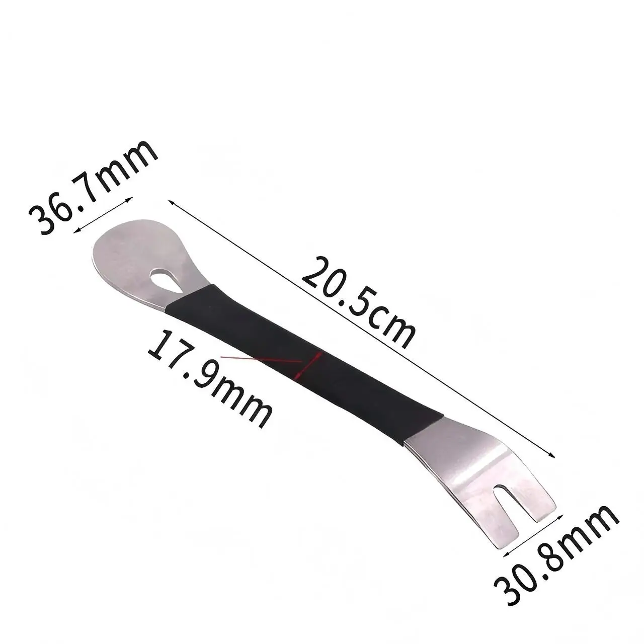 1Pc Stainless Steel Pry Plate Buckle Driver Car Interior Clip Panel Trim for Car Modification Removal of Audio Navigation Center