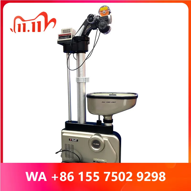 Y&T 989 H2 Tennis Robot AI oi Control Self-Motion Pitching hine with LCD Touchscreen