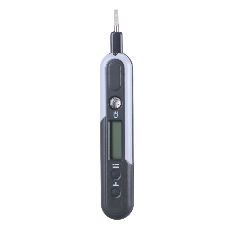 

Electrical Tester Clear Display Convenient Clip Designings Circuit Testing Pen Electrician Tool Simple Operate for House