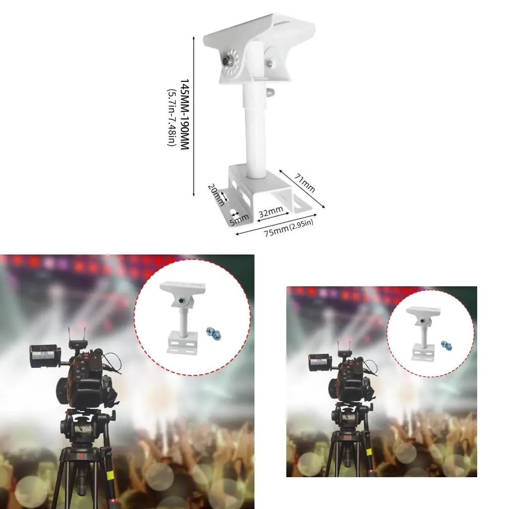  Stainless Steel Clamp Bracket Rack Stand For Solar Energy Panel Security Devices