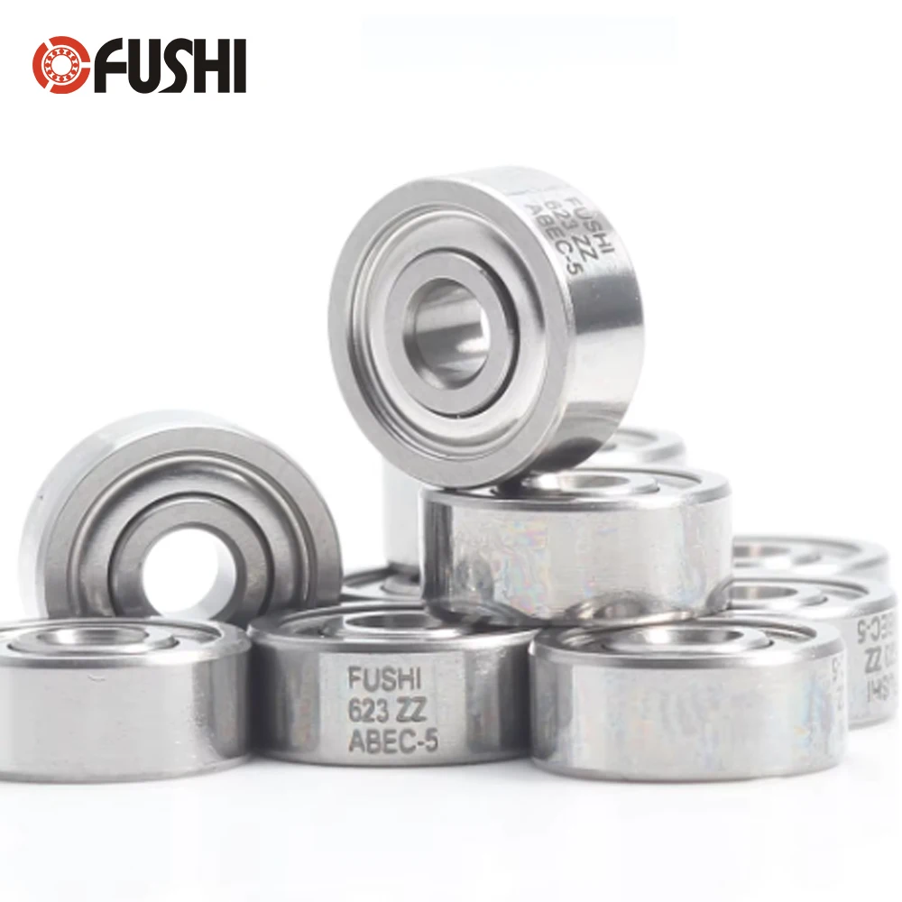 

623ZZ Bearing ABEC-5 10PCS 3x10x4 mm Miniature 623-2Z Ball Bearings 623 ZZ EMQ Z3V3 Quality